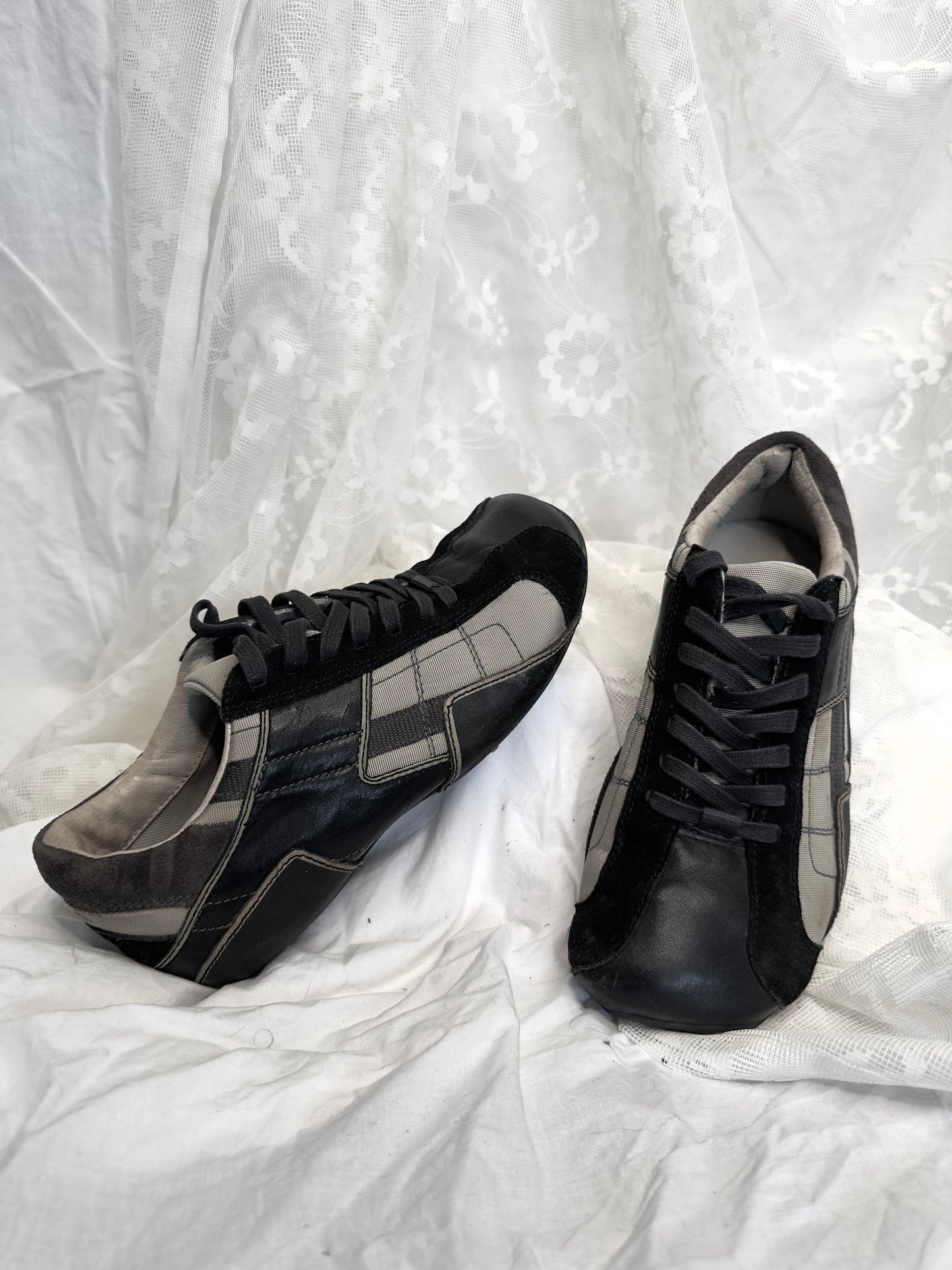 + Diesel square shoes +
