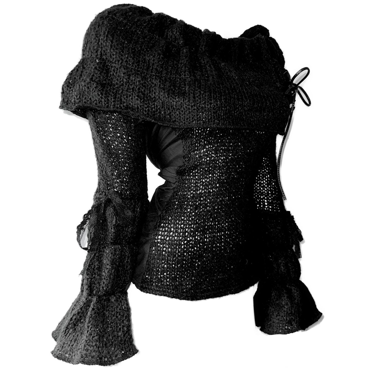 + Off shoulder sweater +