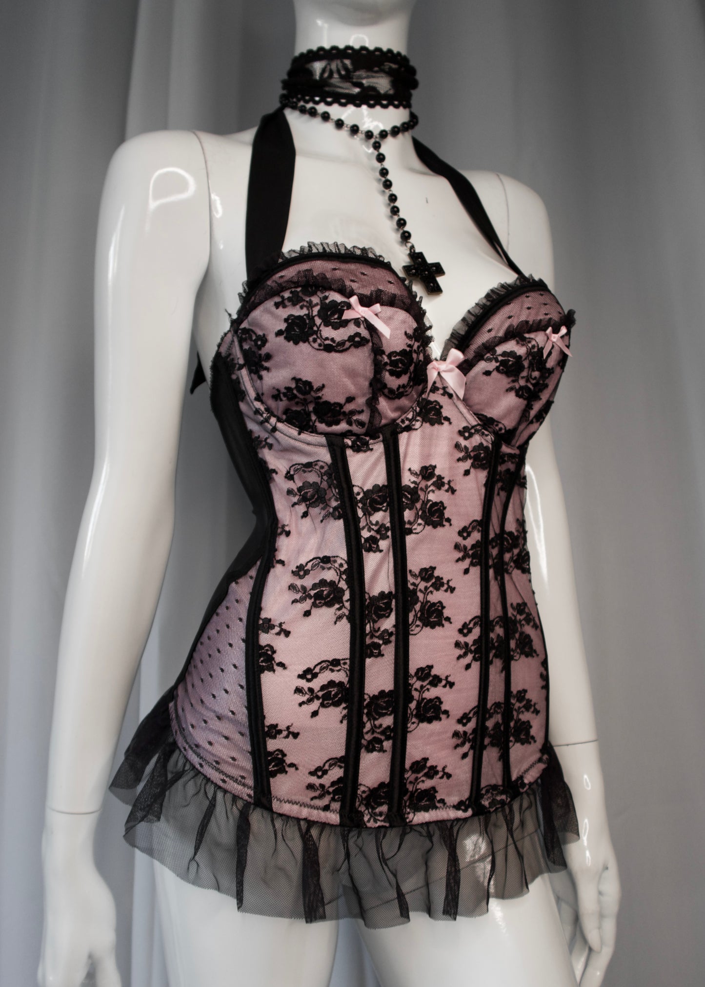 + Lace corset +