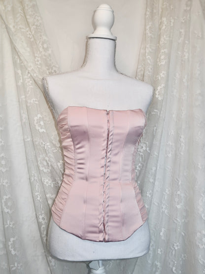 + Pink corset +