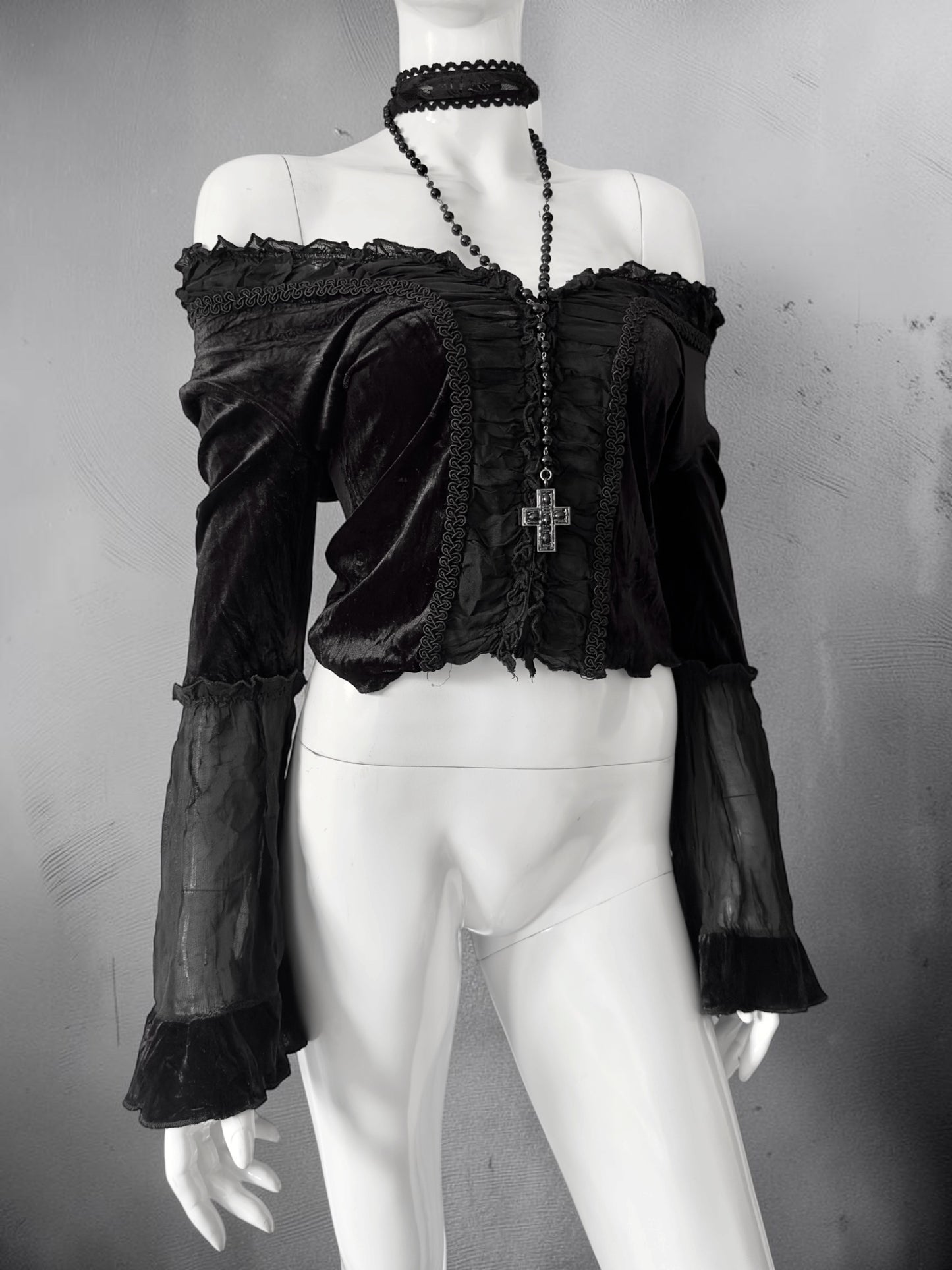 + Gothic blouse +