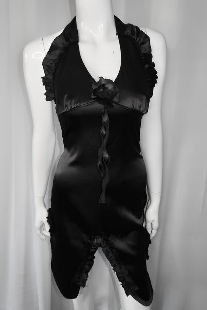 + Satin roses dress +