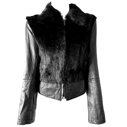 + Leather jacket +
