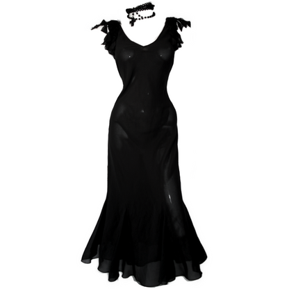 + Vintage mesh dress +
