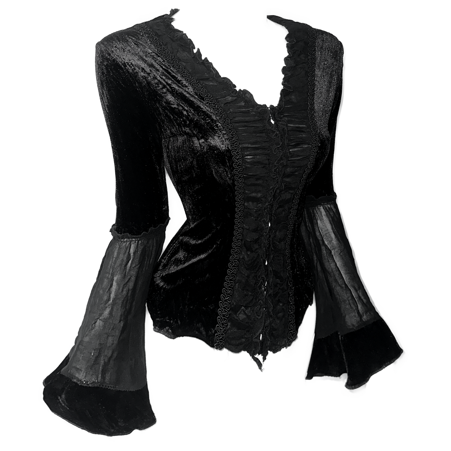 + Italian gothic corset blouse +