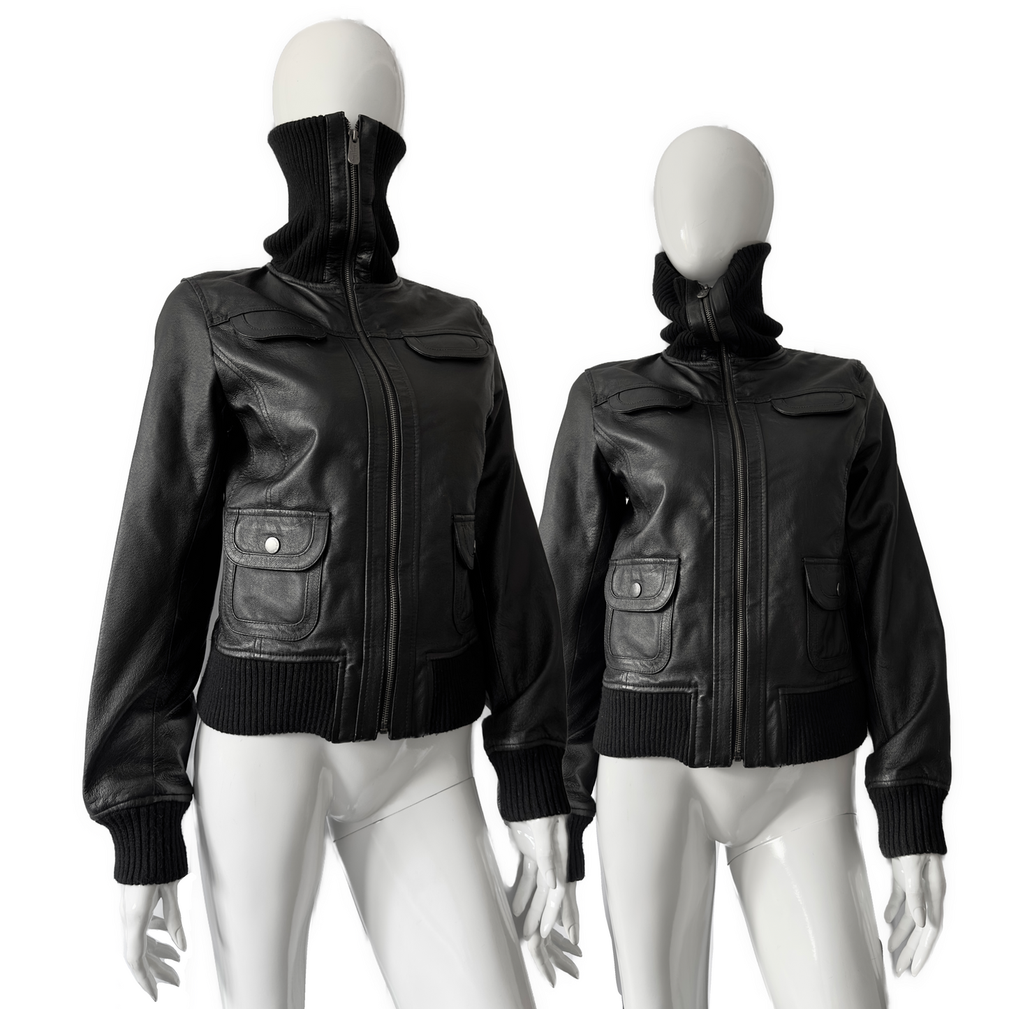 + Leather jacket +
