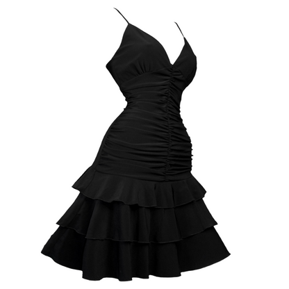 + Mini drapery dress +