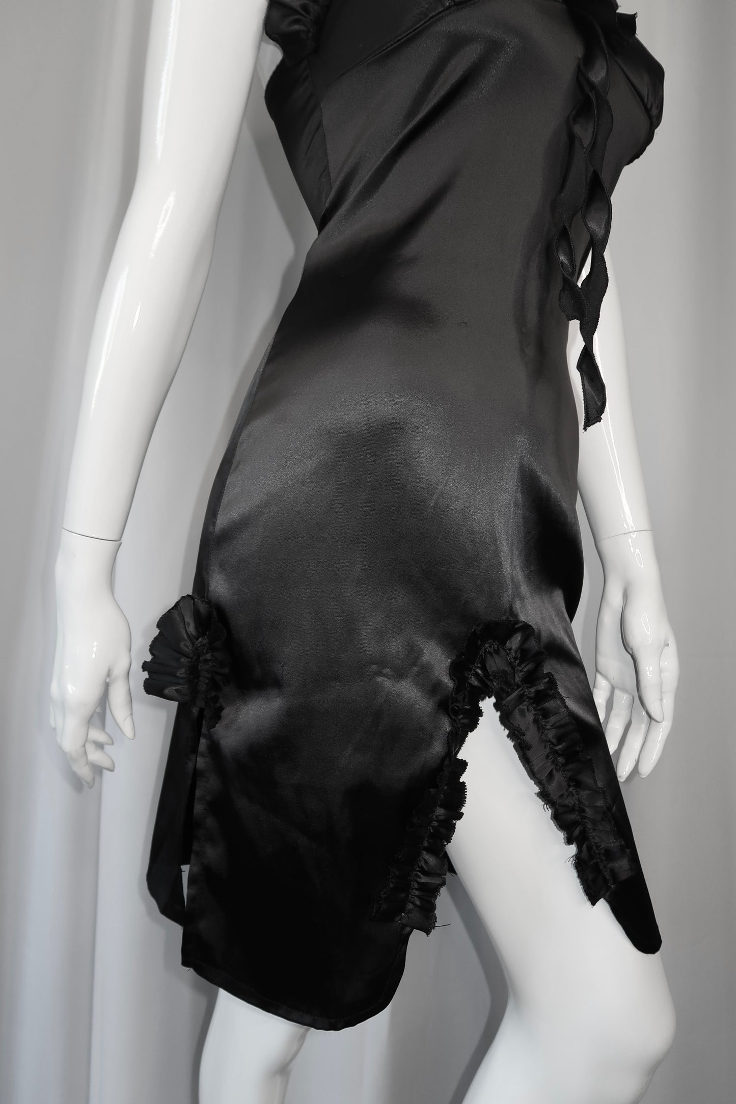 + Satin roses dress +