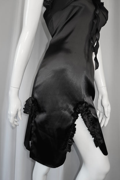 + Satin roses dress +