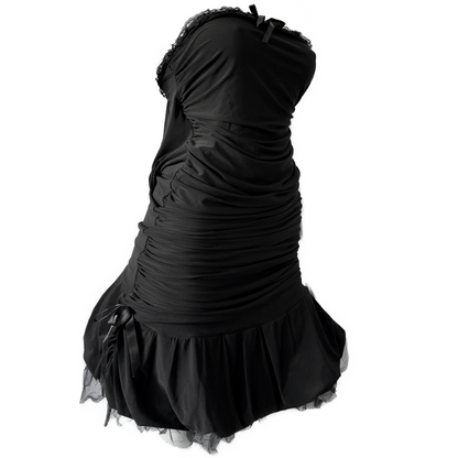 + Open back dress +