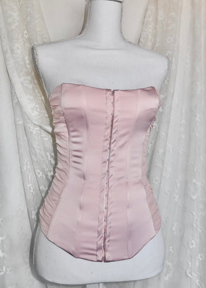 + Pink corset +
