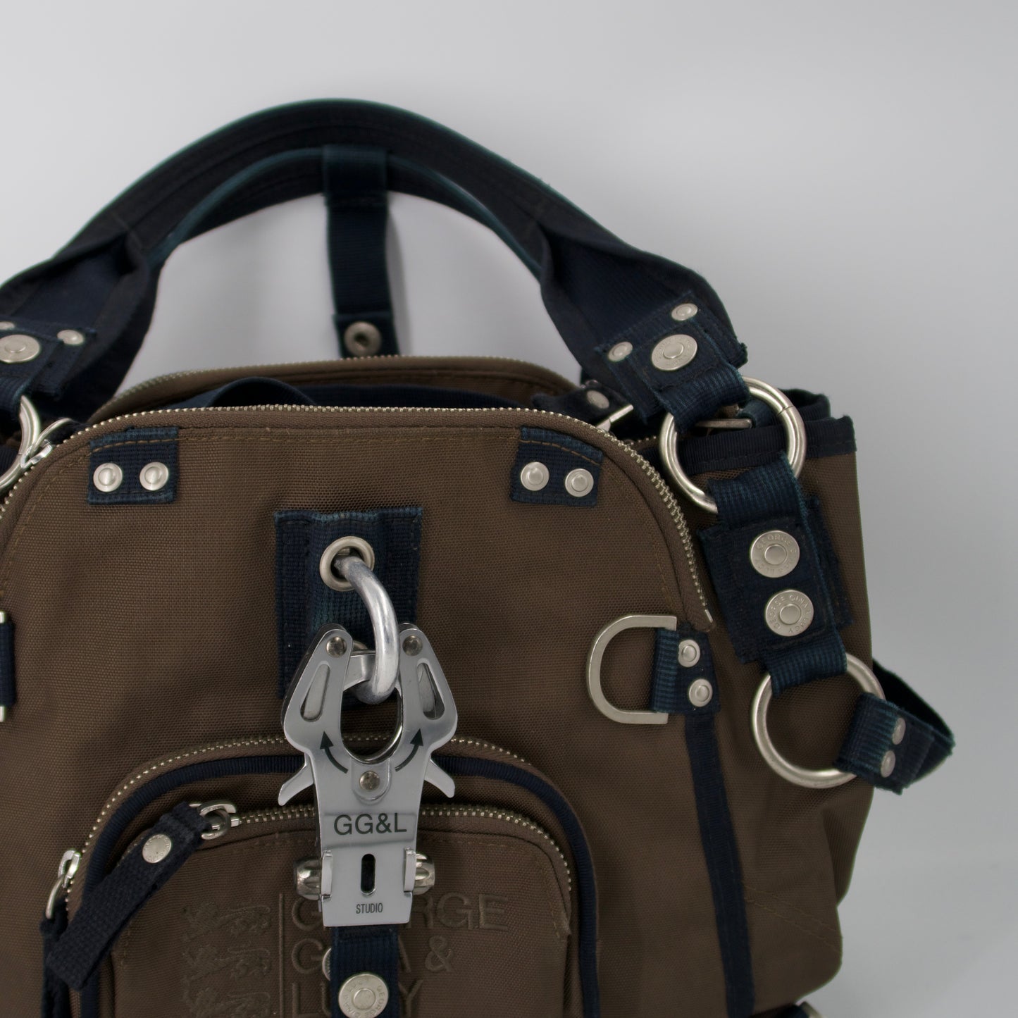 + Brown GGL bag +