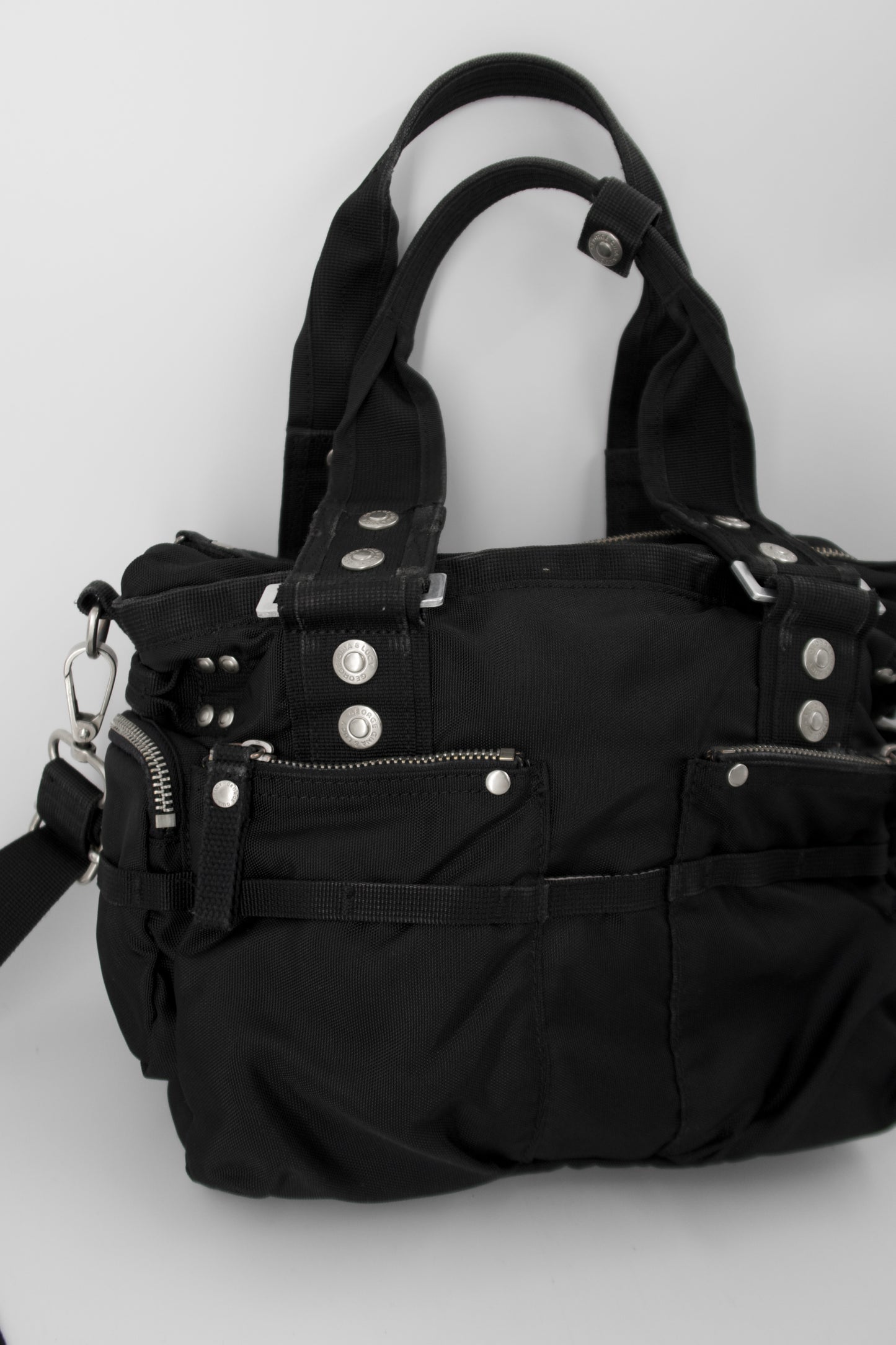 + Black GGL bag +