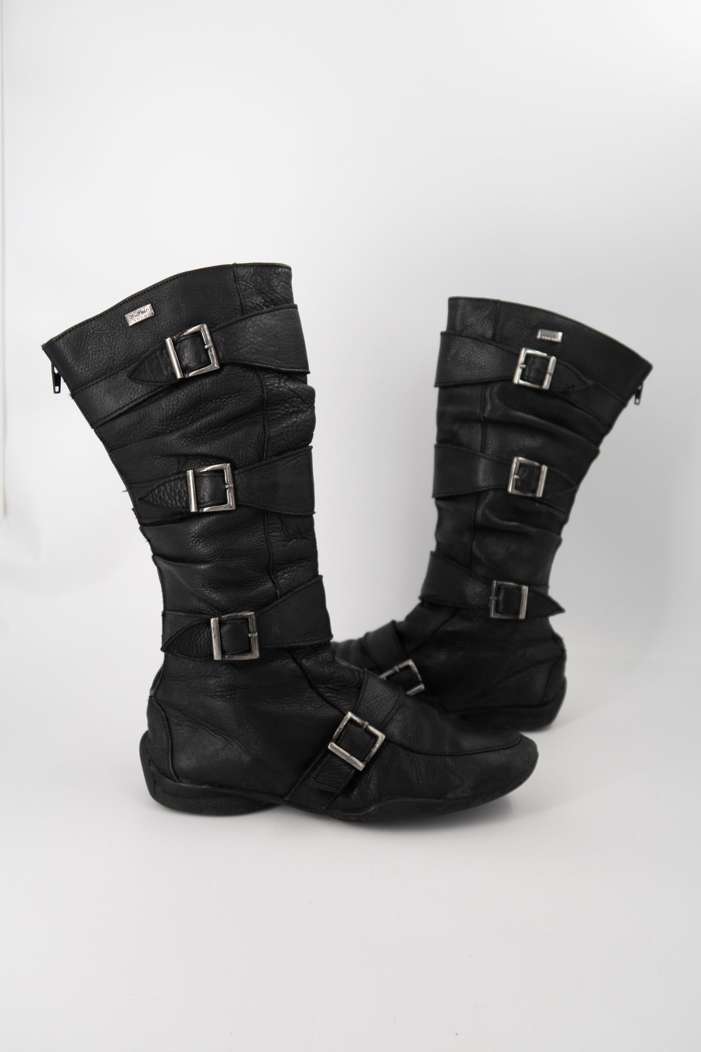 + Buffalo London leather boxing shoes +