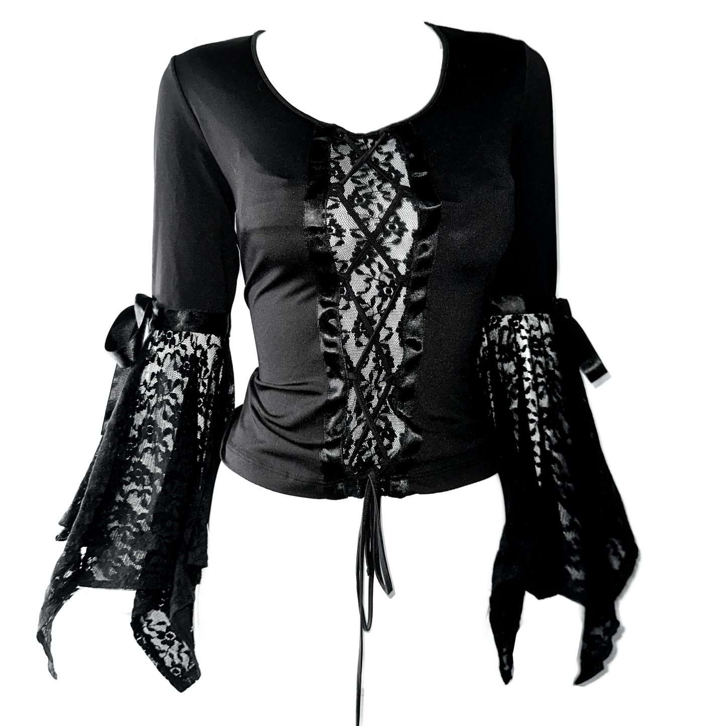 + Gothic lace blouse +