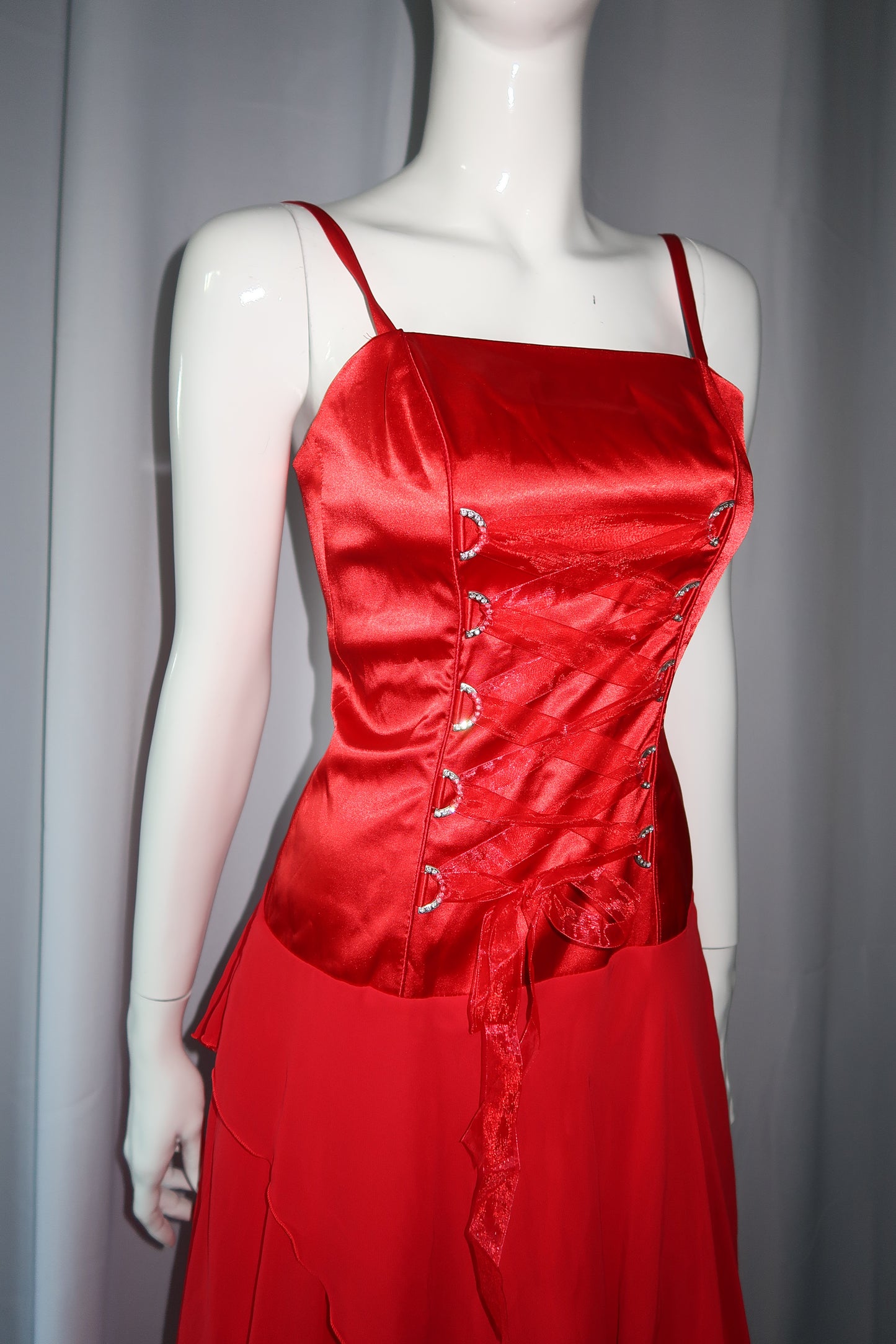 + Red corset dress +