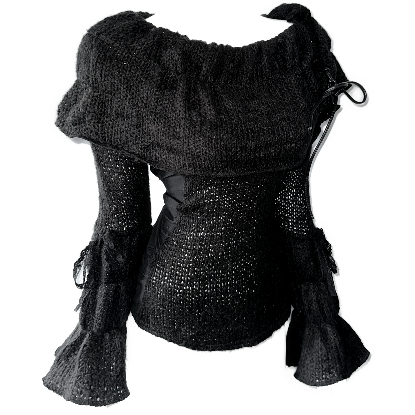 + Off shoulder sweater +