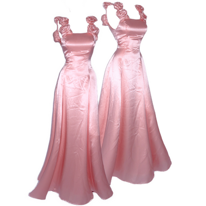 + Pink rose dress +