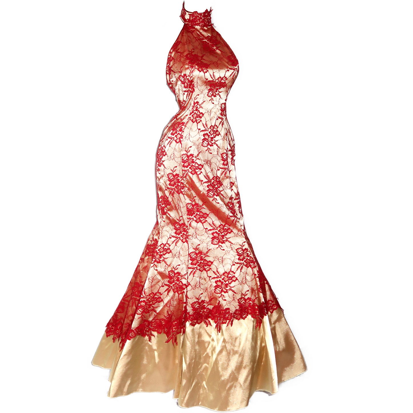 + Lace mermaid dress +