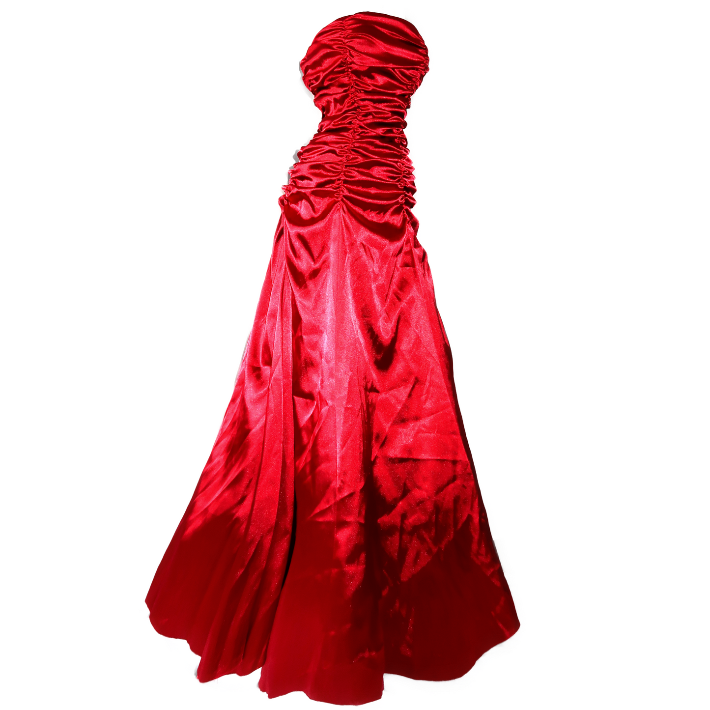 + Red drapery dress +