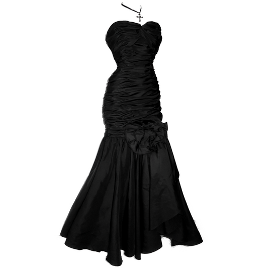 + Black rose dress +