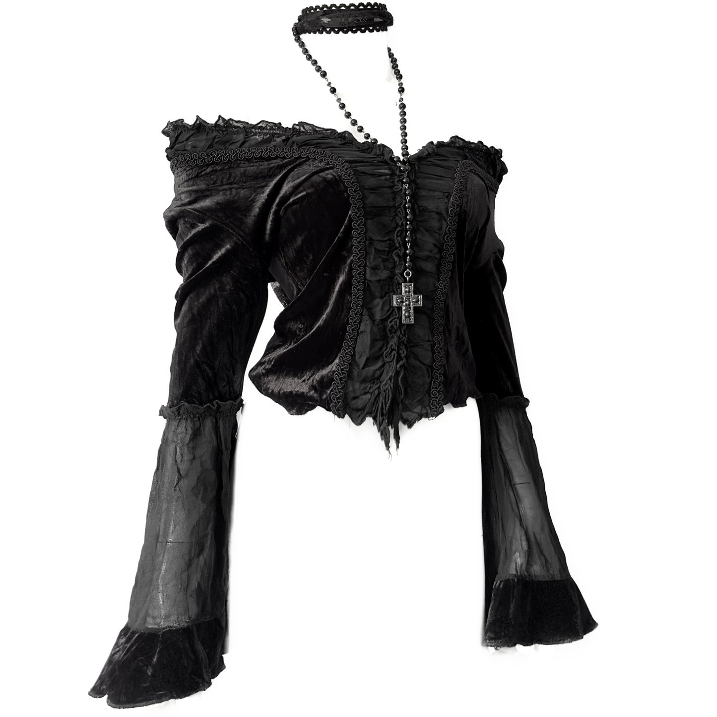 + Gothic blouse +