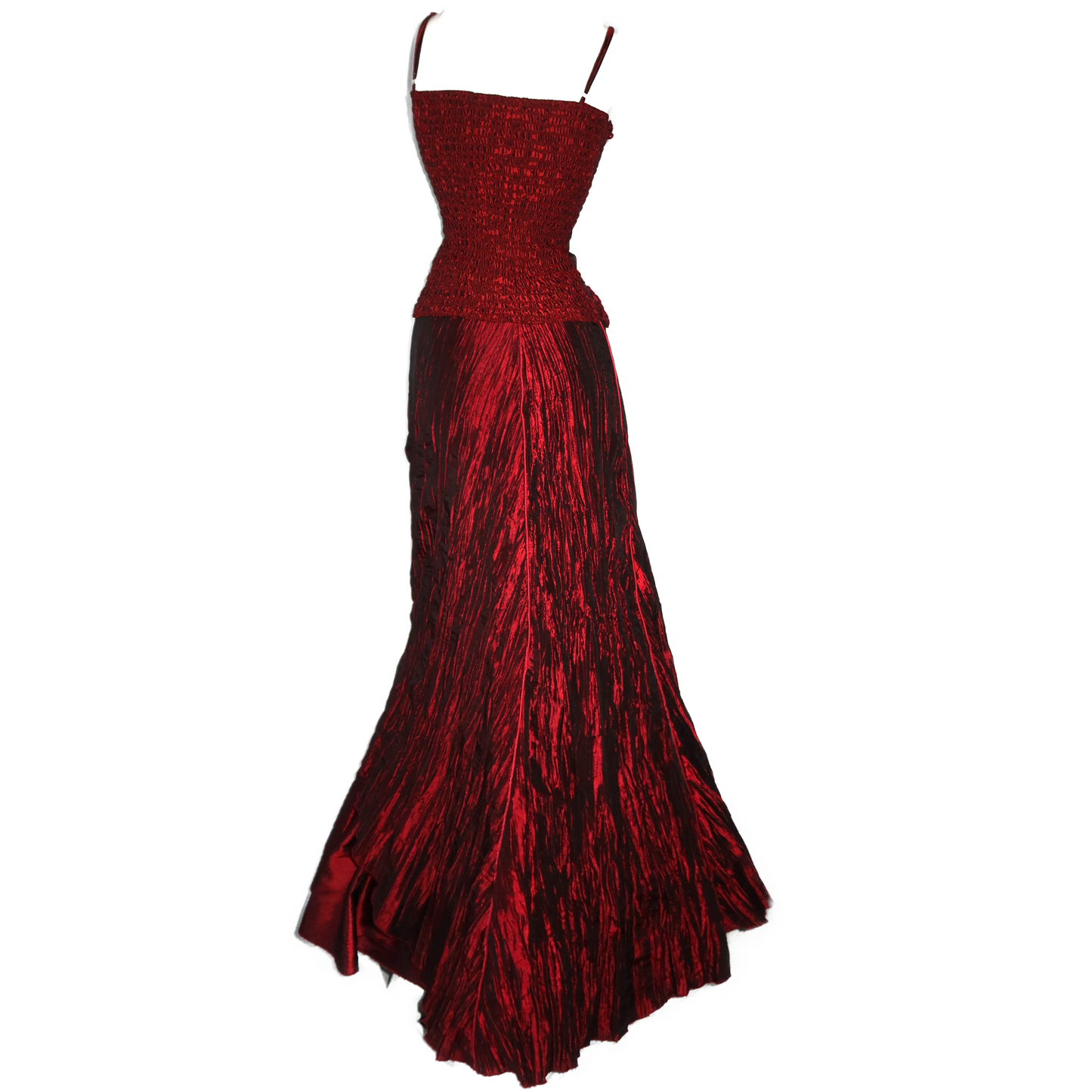 + Burgundy rose dress set +