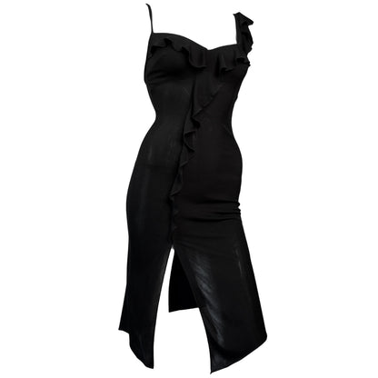+ Mini asymmetrical dress +