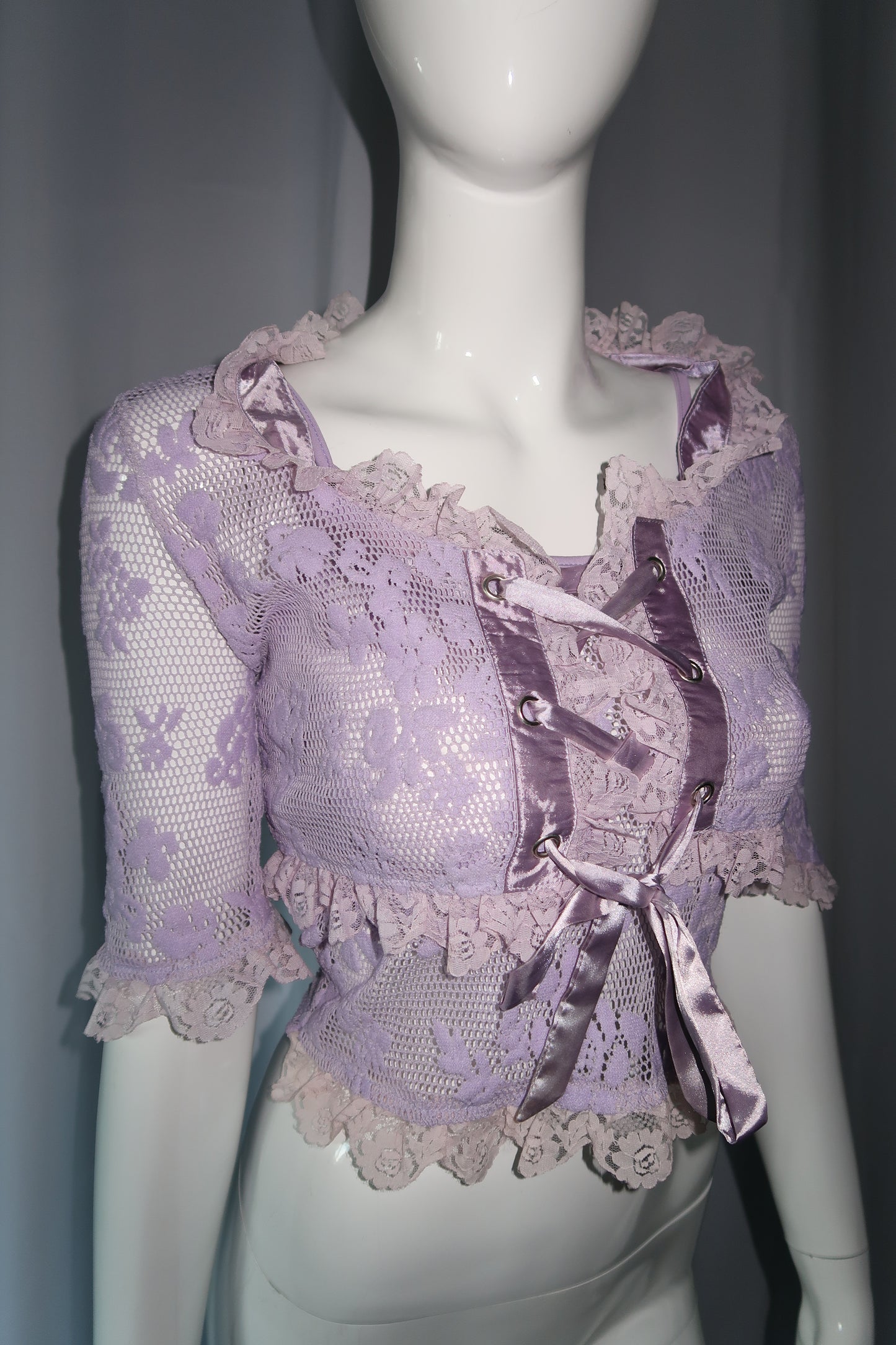 + Corset lilac set +