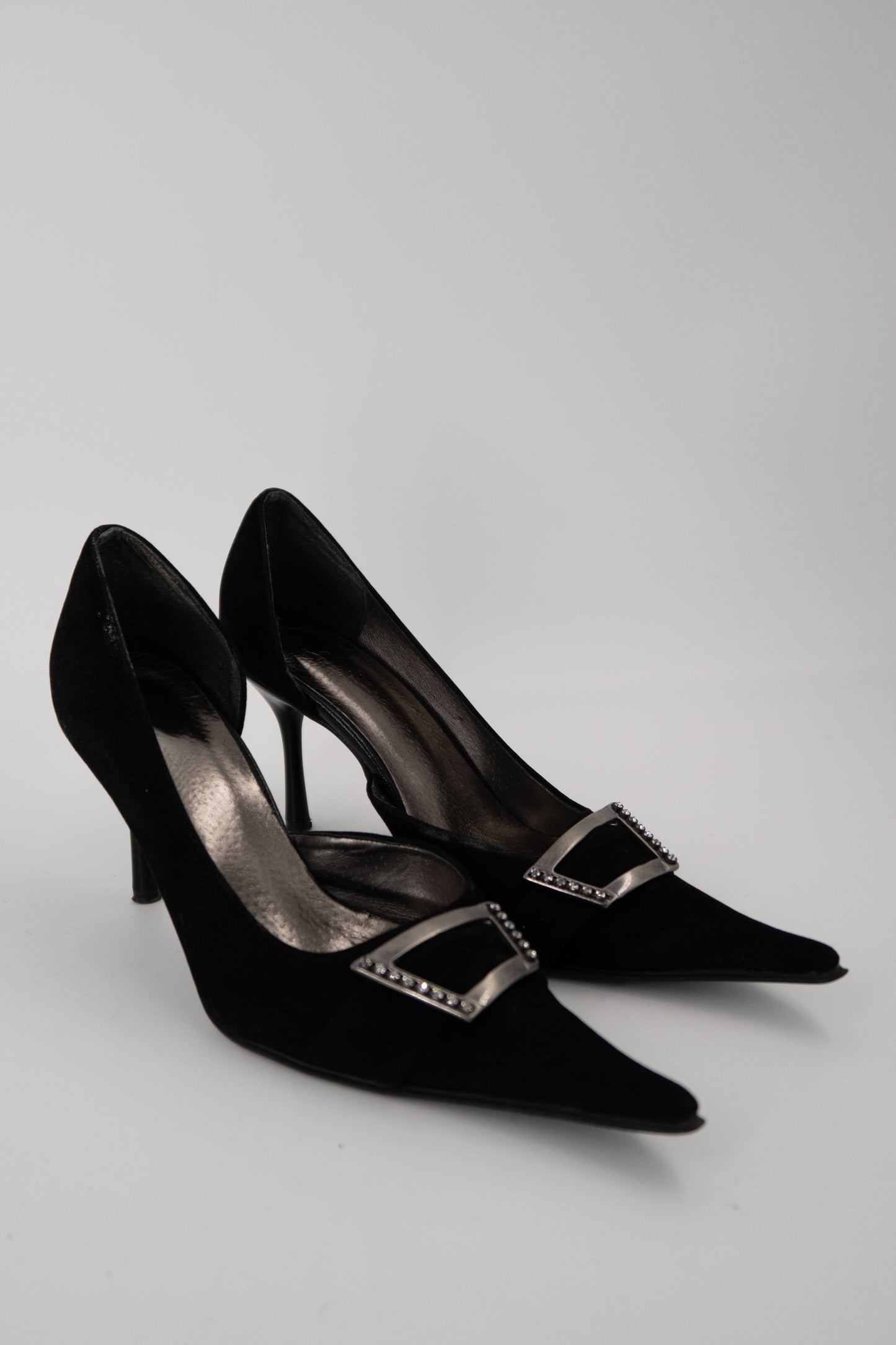 + Vintage leather heels +
