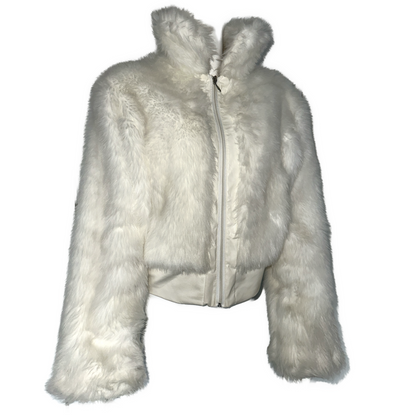 + Faux fur jacket +