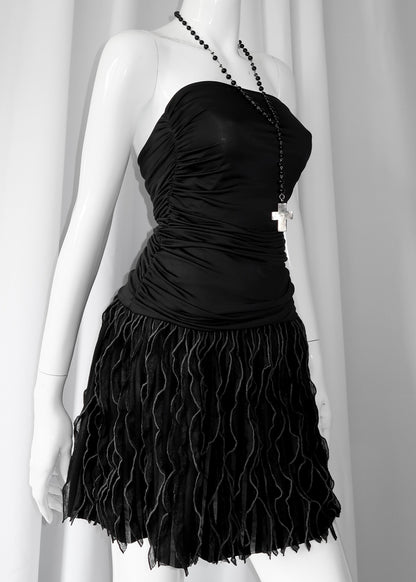 + Mini bubble dress +