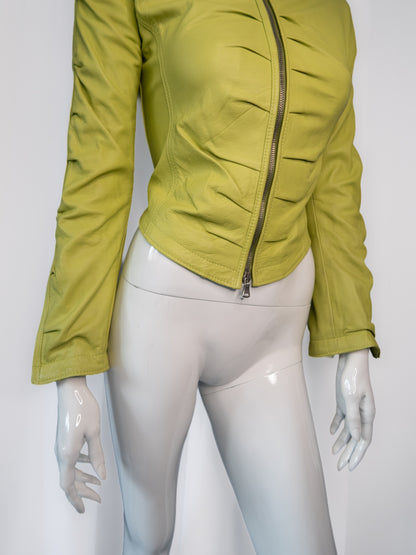 + Lime green drapery jacket +