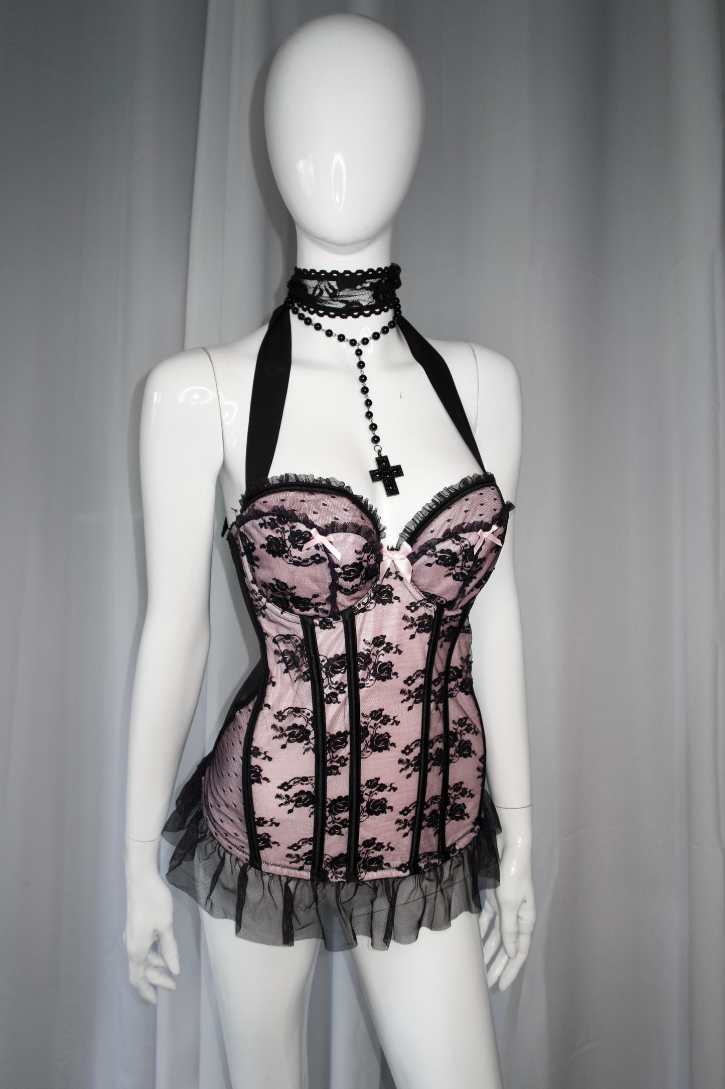 + Lace corset +