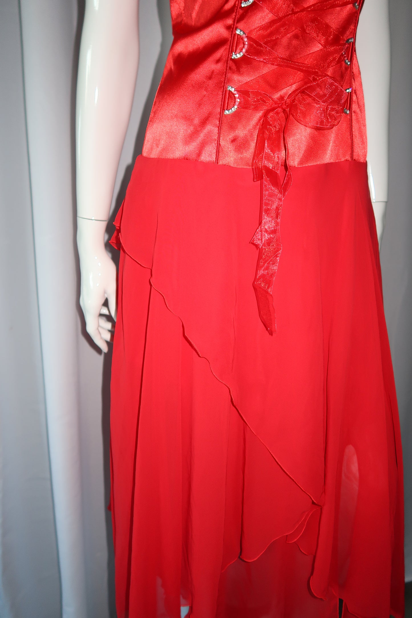 + Red corset dress +