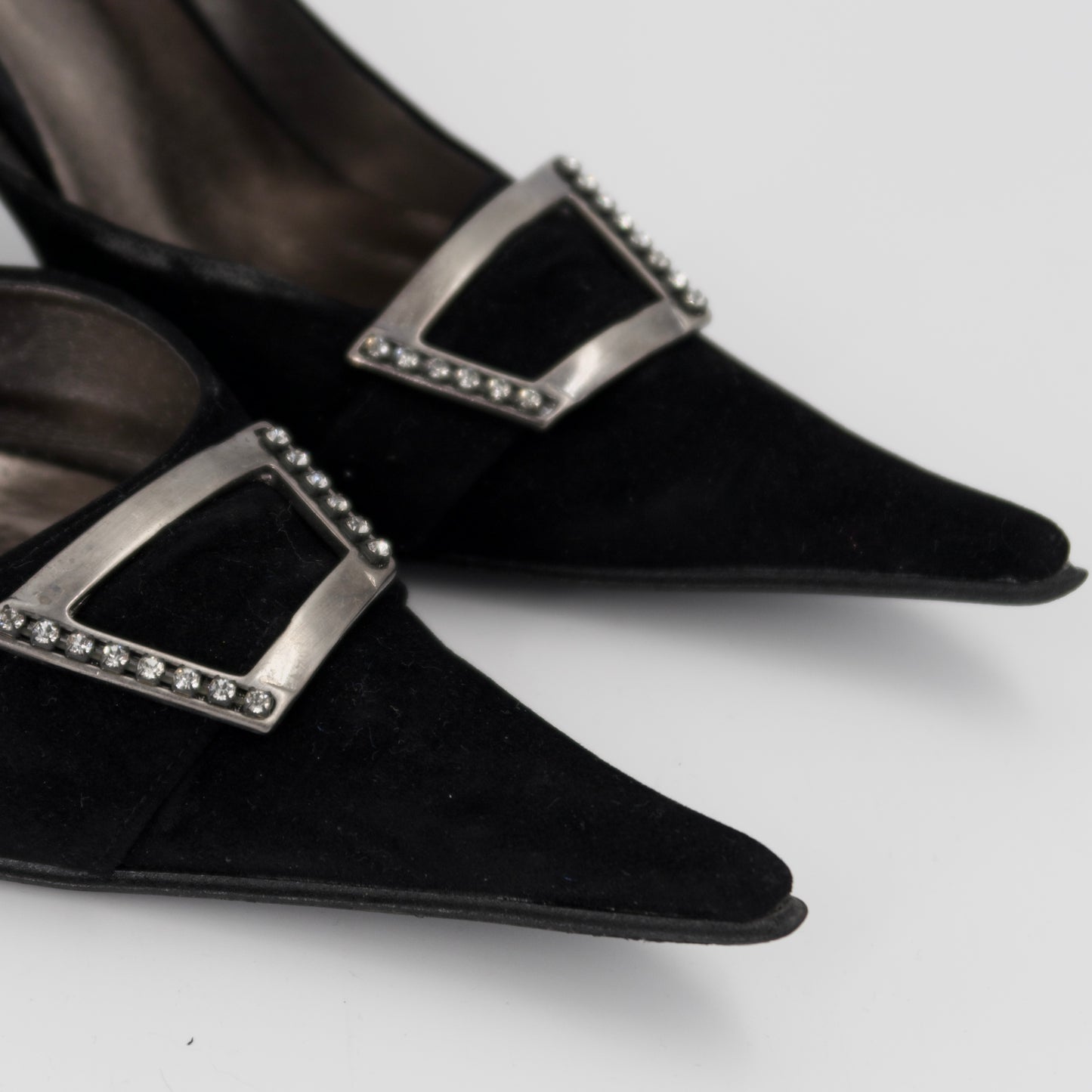 + Vintage leather heels +