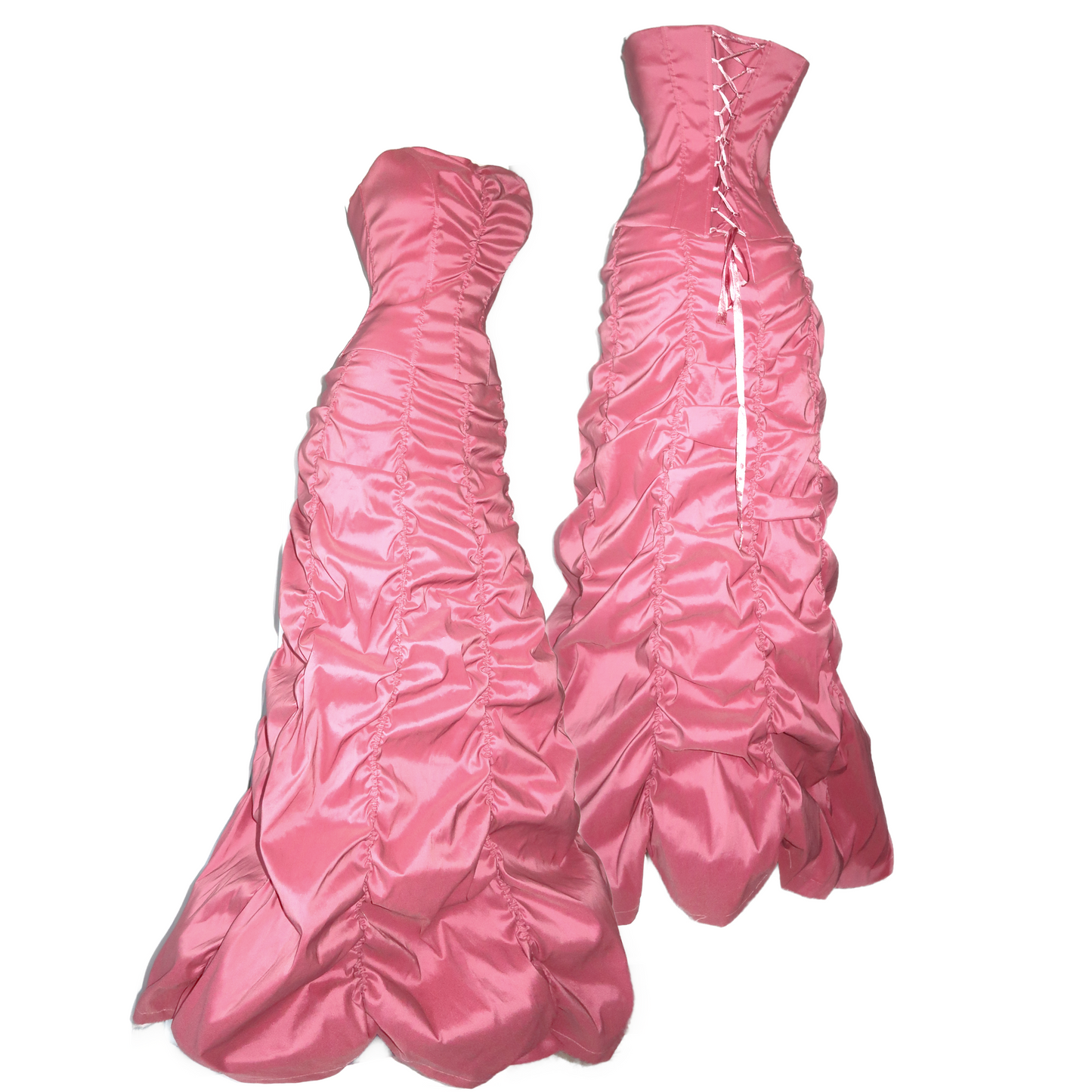 + Pink drapery set +