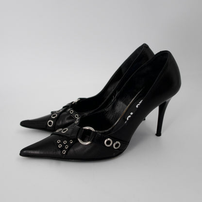 + Vintage leather heels +