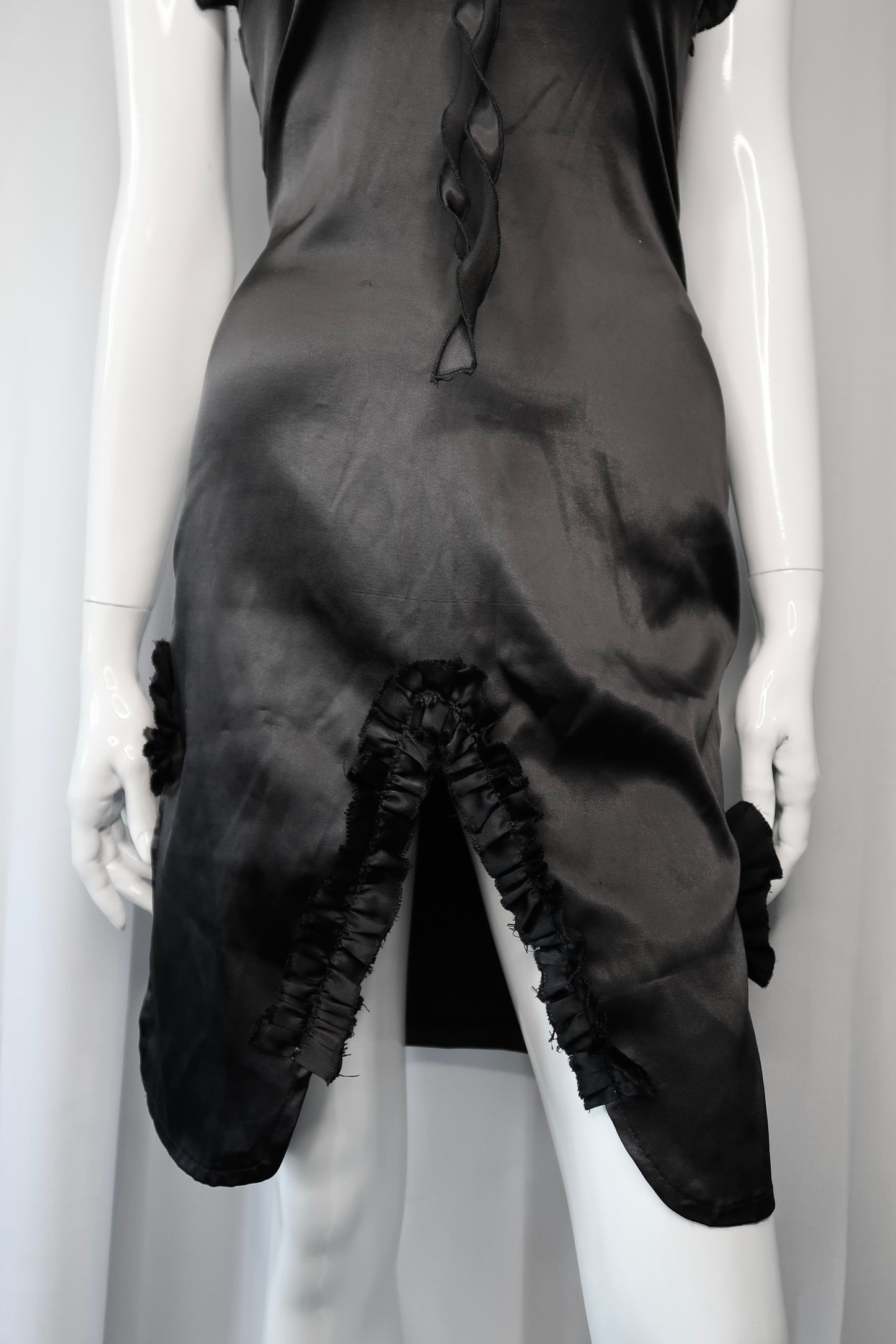 + Satin roses dress +