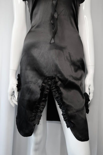 + Satin roses dress +