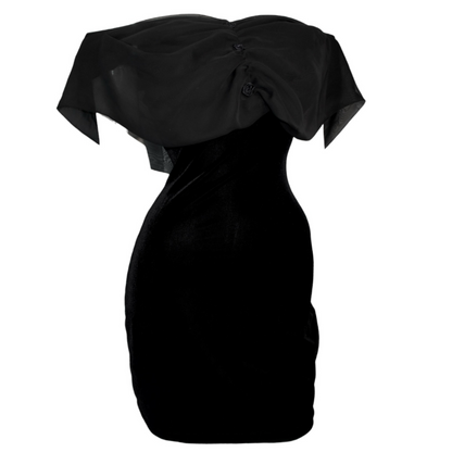 + Velvet roses dress +