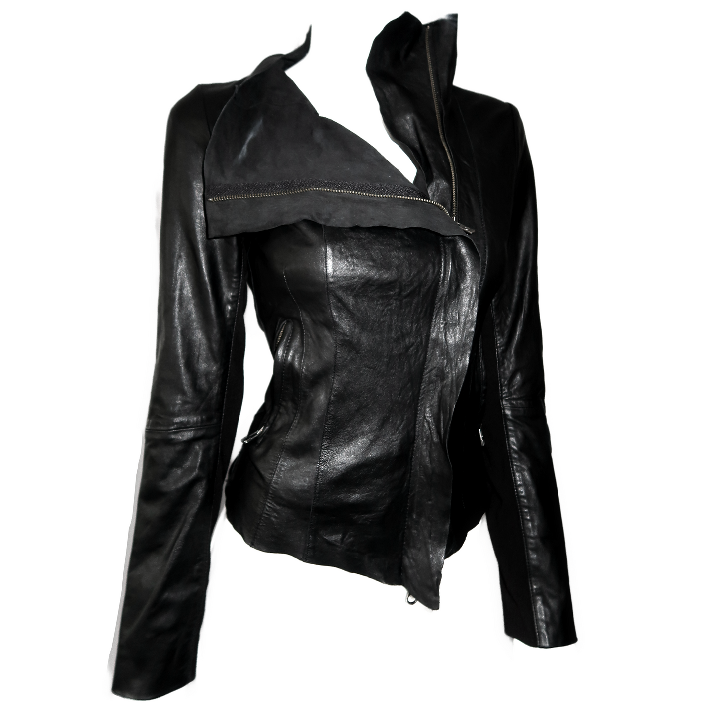 + Avant garde leather jacket +