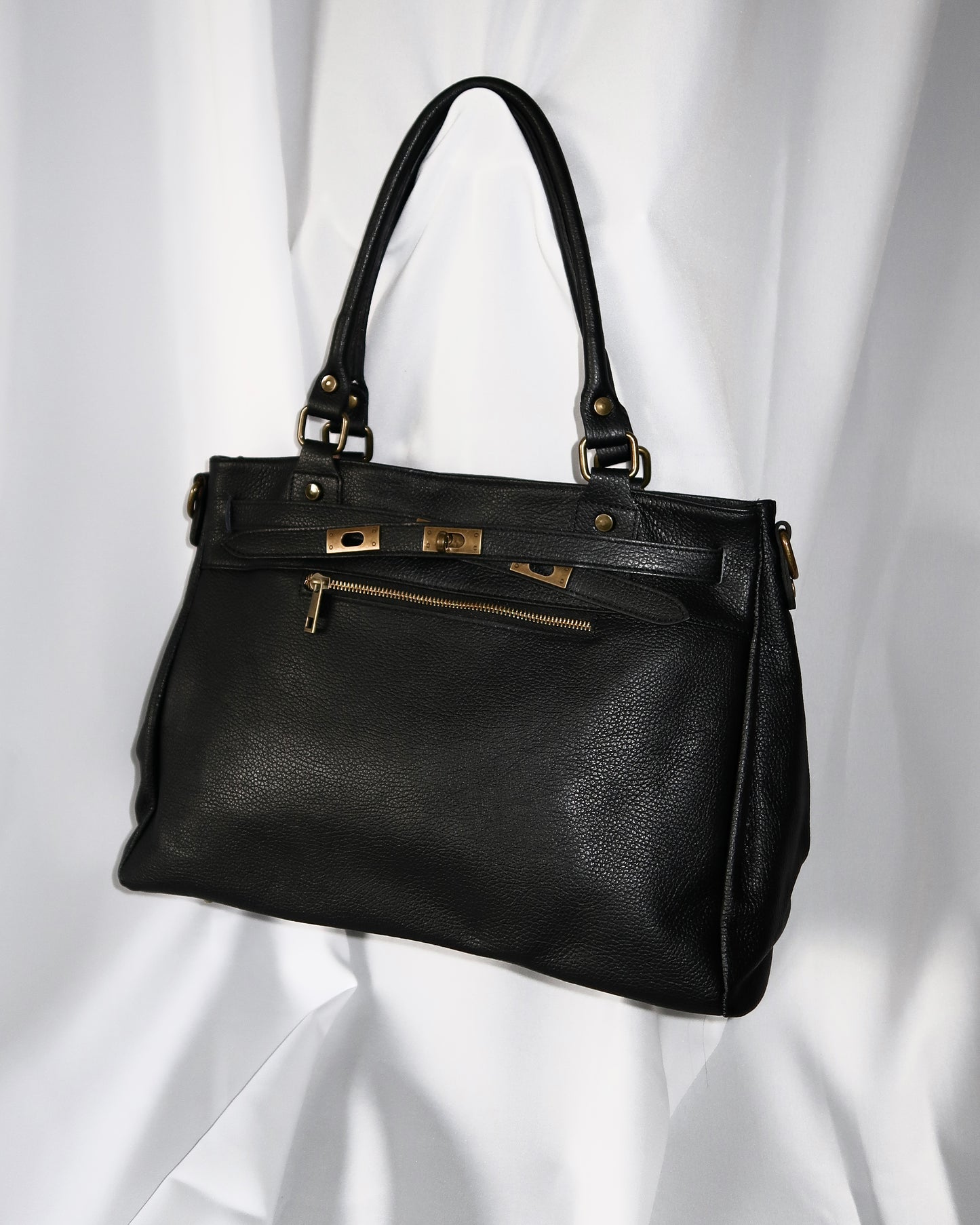 + Black Firkin Bag +