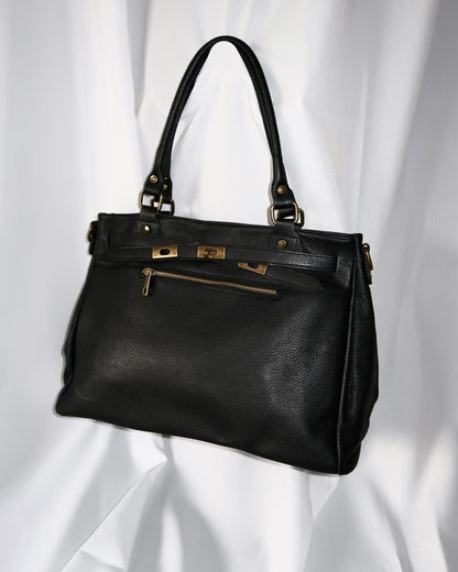 + Black Firkin Bag +