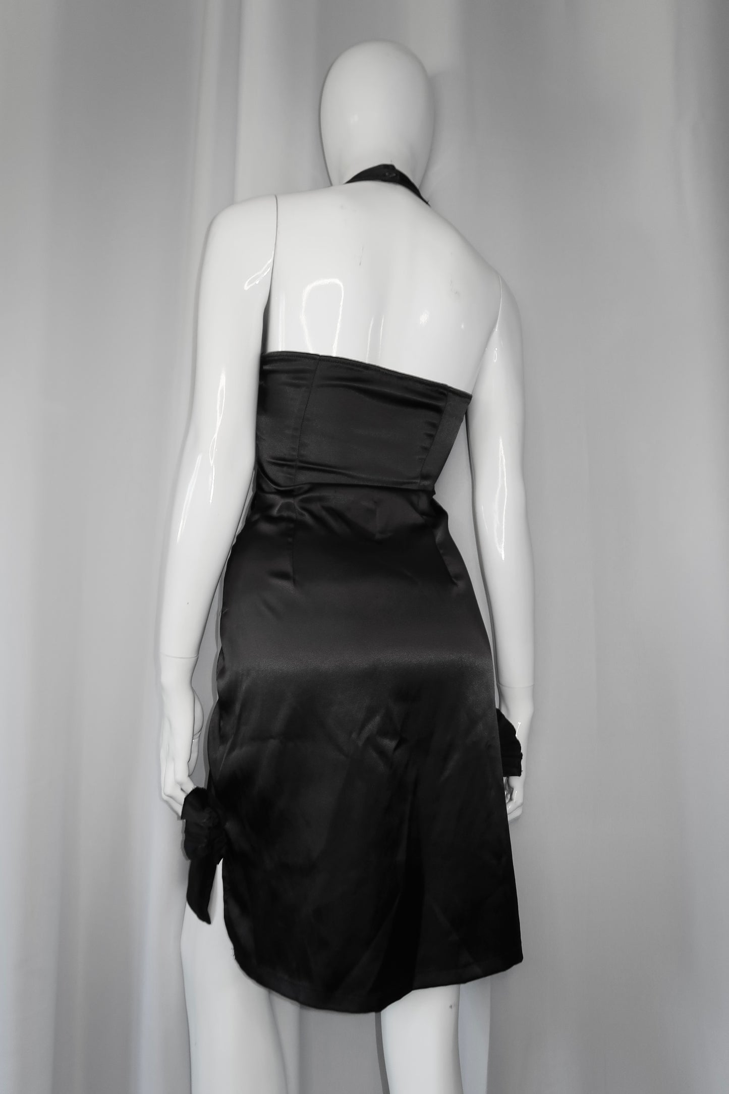 + Satin roses dress +