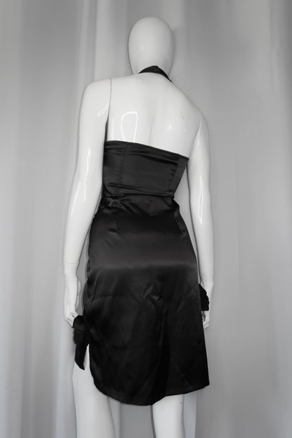 + Satin roses dress +