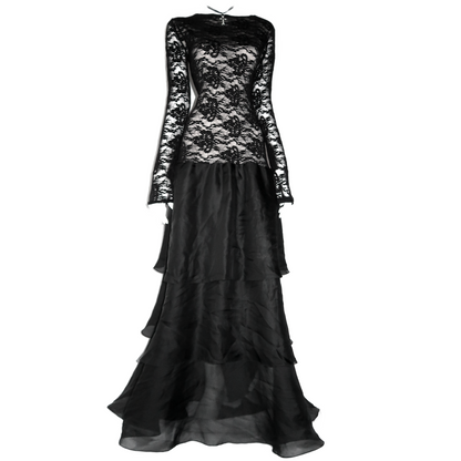 + Lace long dress +