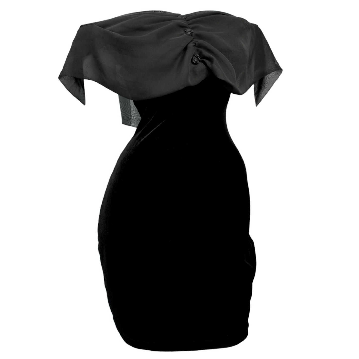 + Velvet roses dress +