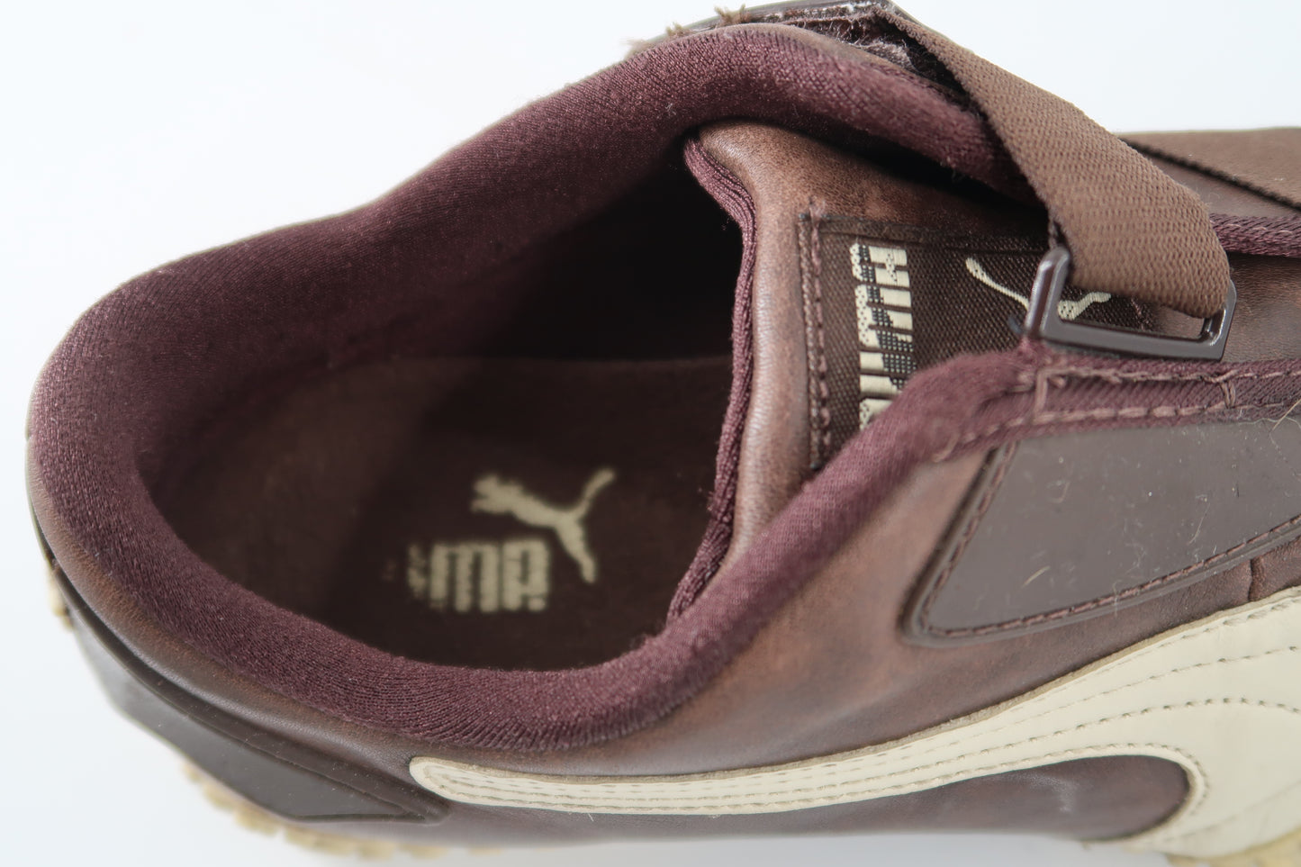 + Vintage Leather Puma shoes +