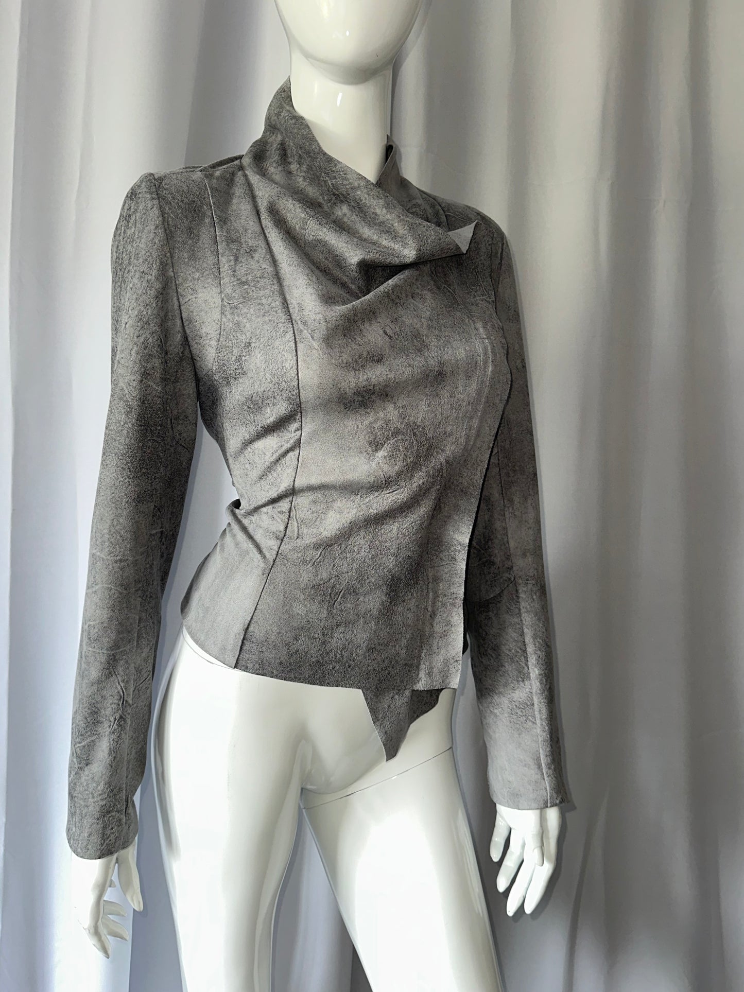 + Asymmetrical jacket +